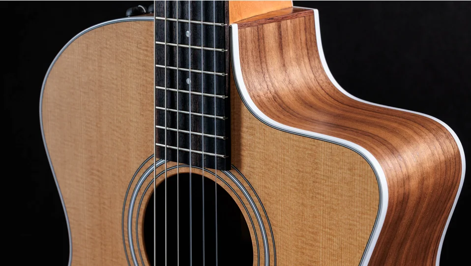 214ce-N Walnut Acoustic-Electric Guitar | Taylor Guitars
