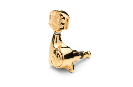 Gotoh Luxury Guitar Tuners 1:21 - 6-String, Polished Gold | Taylor