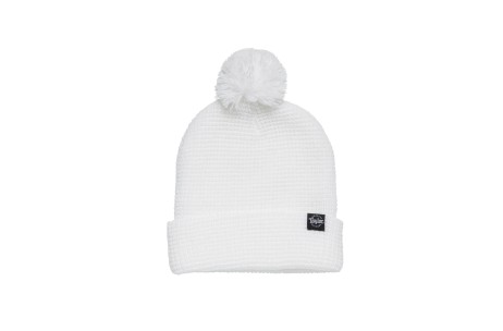 white beanie