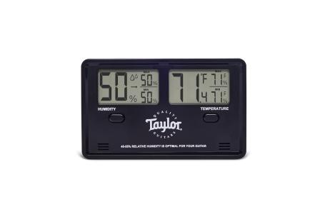 Hygrometer on White Background