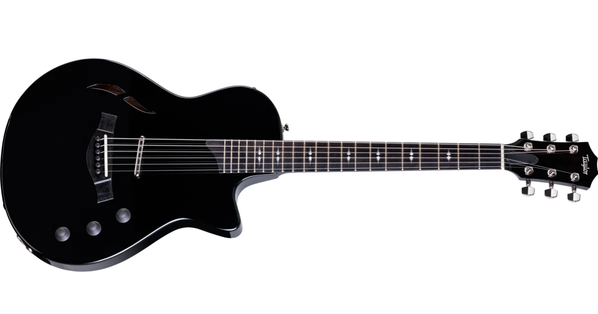 T5z Pro, Black Shamel Ash Acoustic Guitar | Taylor Guitars