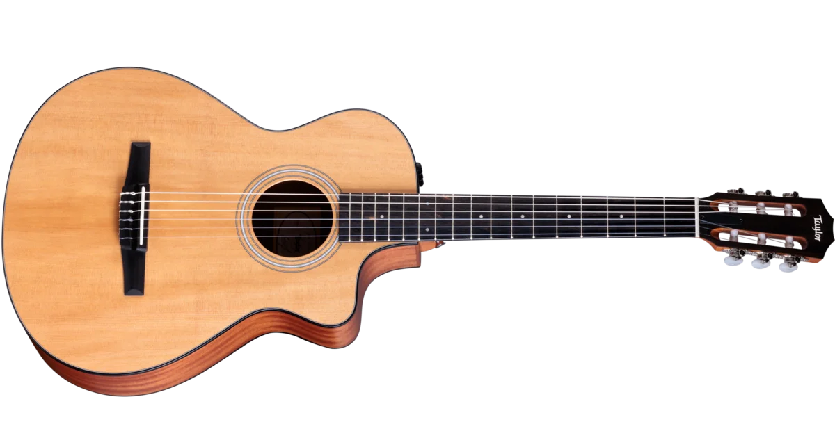 112ce-N Layered Sapele Acoustic-Electric Guitar | Taylor Guitars