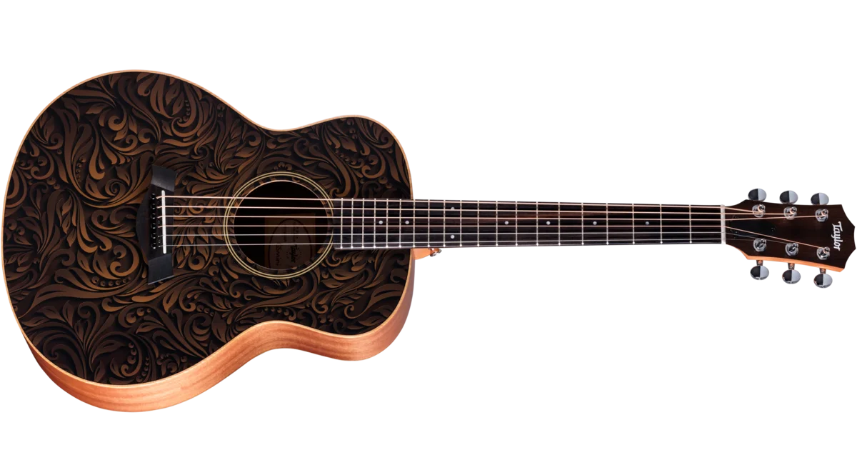 Taylor LTD GS Mini 限定モデル GS Mini-e Special Edition, Paisley Burst Layered Sapele Acoustic