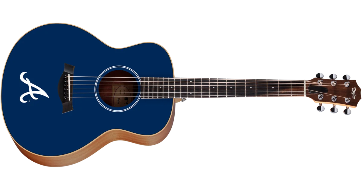 Taylor x MLB™ GS Mini - Atlanta Braves™ Layered Sapele Acoustic