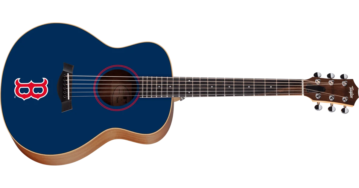 Taylor x MLB™ GS Mini - Boston Red Sox™ Layered Sapele Acoustic