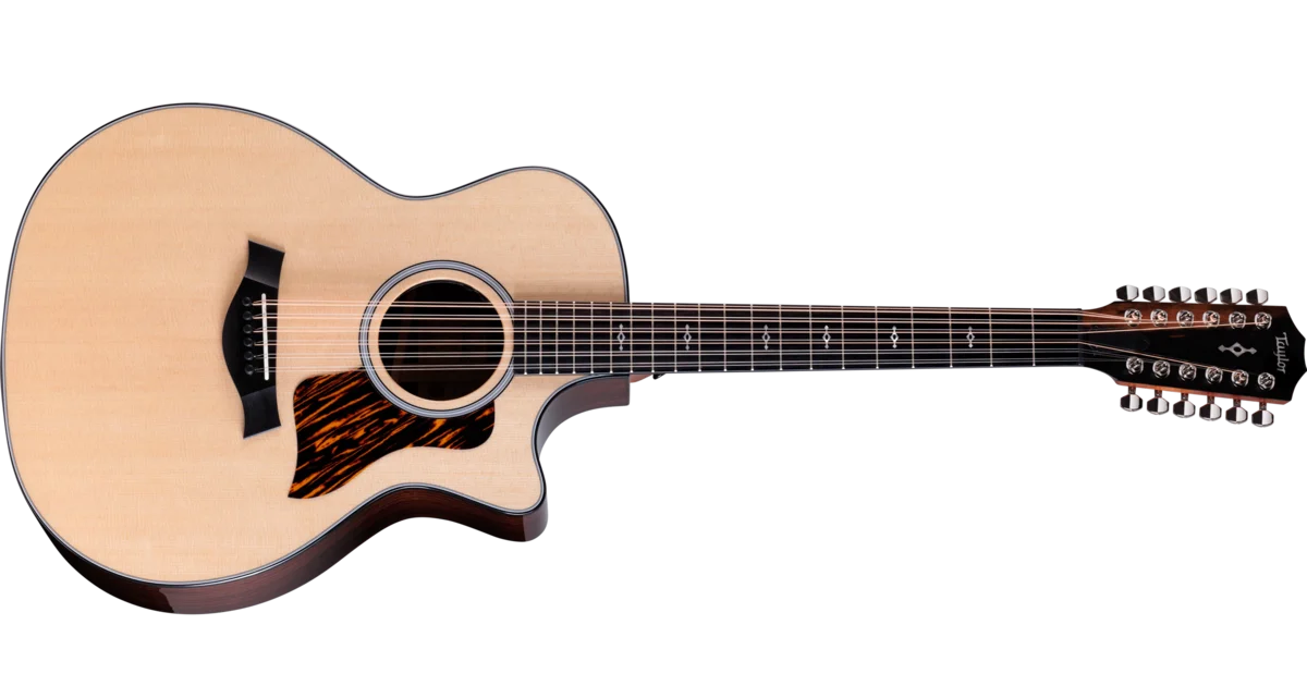 ギター Taylor 12-string, handmade Next Generation 454ce Indian Rosewood Acoustic-Electric Guitar